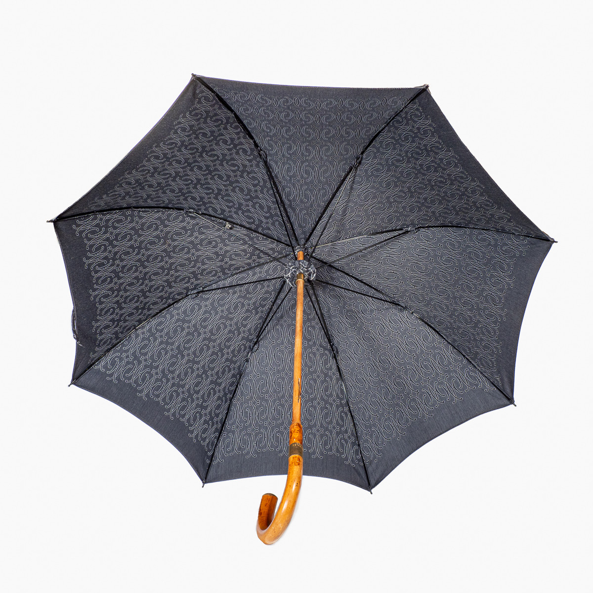 Used Hermes umbrella with the brand s mnogram