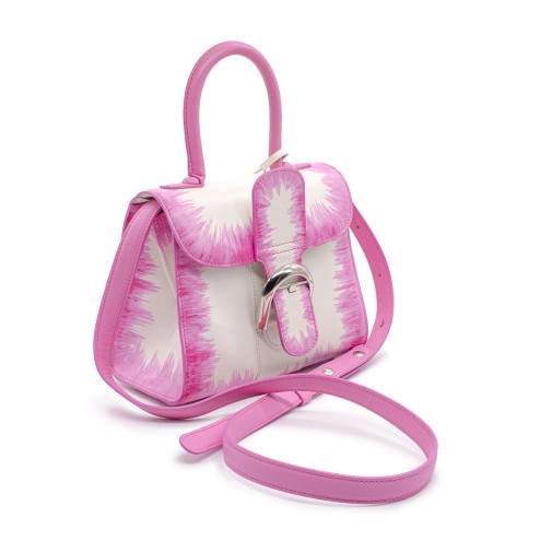Sac à main Delvaux Brillant Mini Edition Limitée Oeillet Rose Flamingo