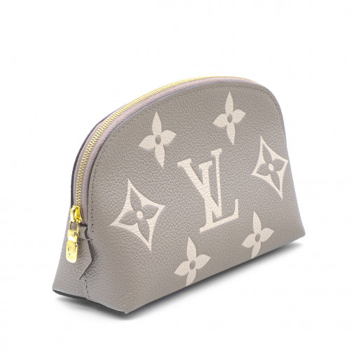 Pochette cosmétique P.M. Monogram Empreinte crème