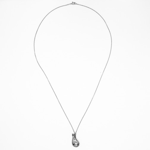 Necklace and pendant  Amphora in silver