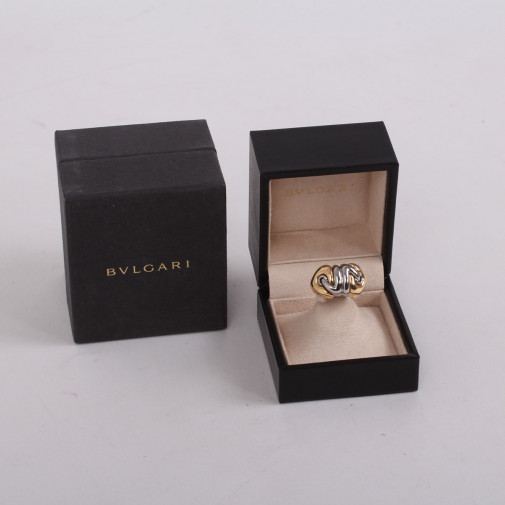 Imposing ring Naturalia gold 18k