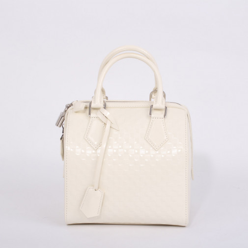 Speedy bag patent Damier fashion show 2013
