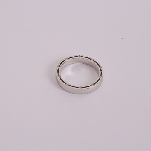Ring Bague D-Side white gold 18k