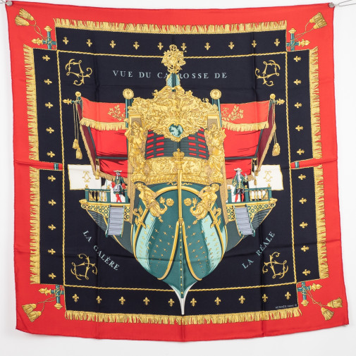 Scarf Vue du Carrosse, de la Galère, La Réale