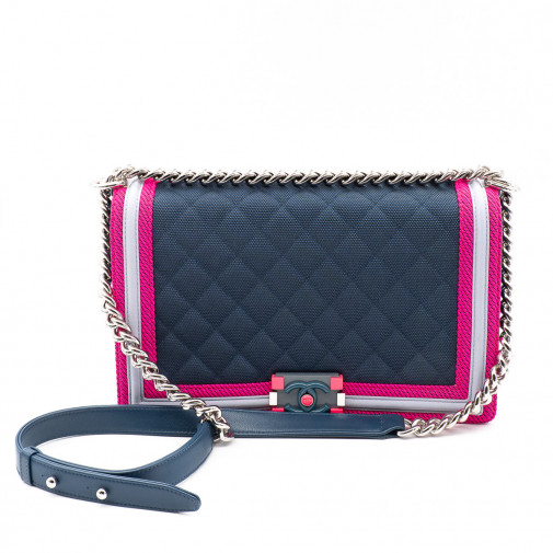 Boy Fuchsia Flap Bag Limited Edition 2016 Large Model