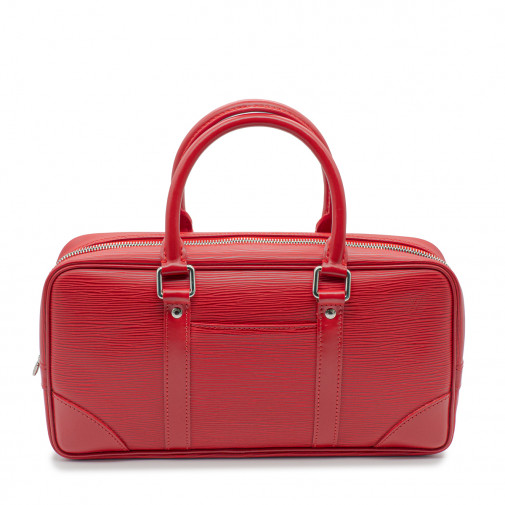 Handbag Vivienne Long red epic leather