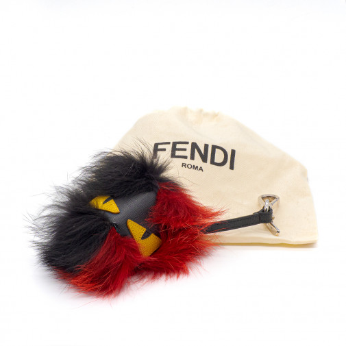 Charm / Bijou de sac Monster Fur Fendi