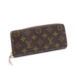 Portefeuille en Toile Monogram Clemence