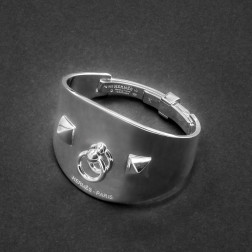 Bracelet Collier de Chien Rock G.M. en argent 925