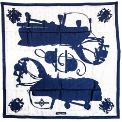 Carré Hermès Harnais de Cour par Philippe Ledoux