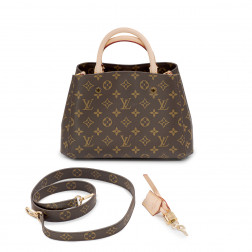 Sac Montaigne BB en toile Monogram