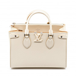 Sac Grenelle Tote bag en cuir épi quartz