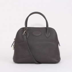 Bag Bolide 31 dark gray Togo leather.