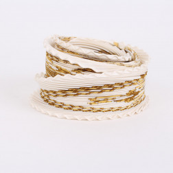 Pleated scarf Les Tuileries