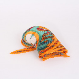 Pleated scarf Prières au vent