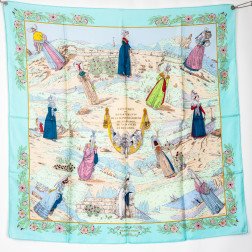 Scarf Costumes des Départements de la Seine Inférieure du Calvados de la Manche et de l'Orne 