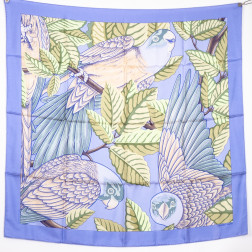 Scarf Les Perroquets (zoom)