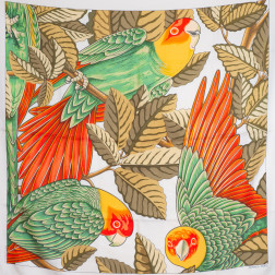 Scarf Les Perroquets Zoom