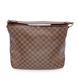 Handbag Delightful M.M. en toile Damier Ebène