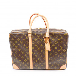 Monogram Canvas Travel Briefcase
