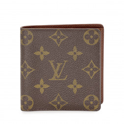 Compact-billets et cartes de crédit toile Monogram