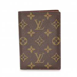 Couverture Passeport en toile Monogram