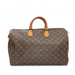 Sac Speedy 40 en toile Monogram