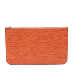 Pochette Accessoires épi piment leather