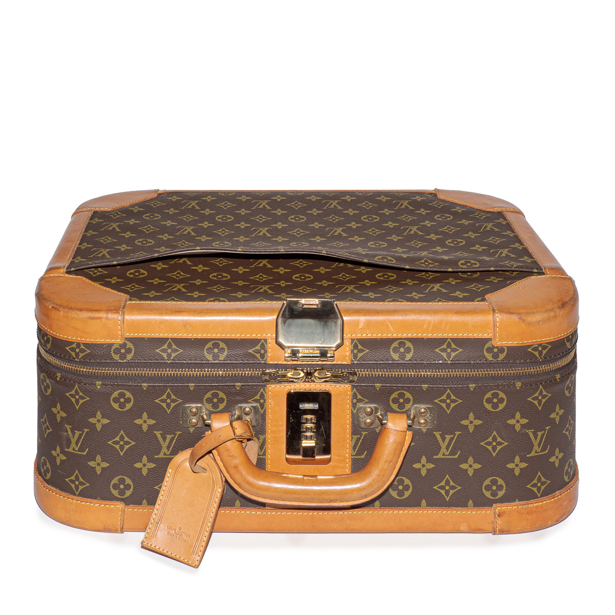 Valise semi rigide Stratos 50 en toile Monogram