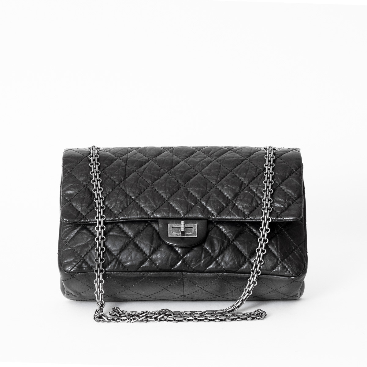 Chanel Metallic Teal 2.55 Reissue Double Flap 224 Bag – The Closet