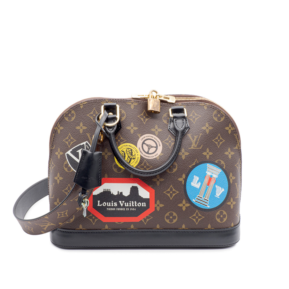 Louis Vuitton Monogram My LV World Tour Alma BB