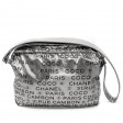 Sac porté-main et épaule en toile semi-rigide grise