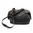 Sac Sway en cuir gréné noir Moyen Modèle