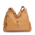 New Jackie Guccissima Large shoulder bag light brown leather
