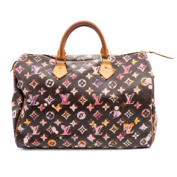 Louis Vuitton Speedy 35 Watercolor Aquarelle Monogram Edition Limitée Richard Prince