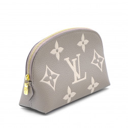 Pochette cosmétique P.M. Monogram Empreinte crème