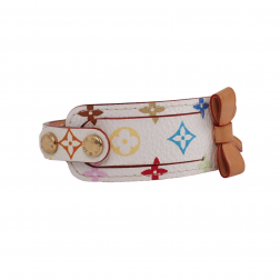 Multicolored Monogram Address Holder Bracelet
