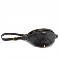 Sac Bumbag en cuir Monogram Empreinte noir