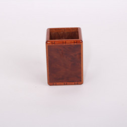 Pen box in burr elm