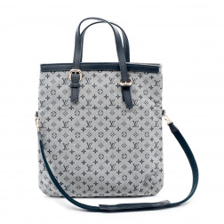 Sac Françoise Mini Monogram Idylle bleu